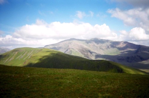 photo of Moel Eilio mountain in Snowdonia, North Wales