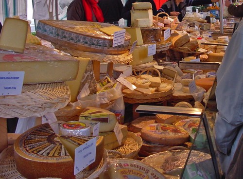 Parisian street market - France