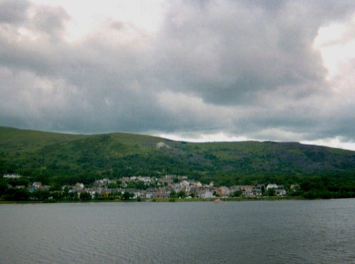 photo of Llanberis village in North Wales